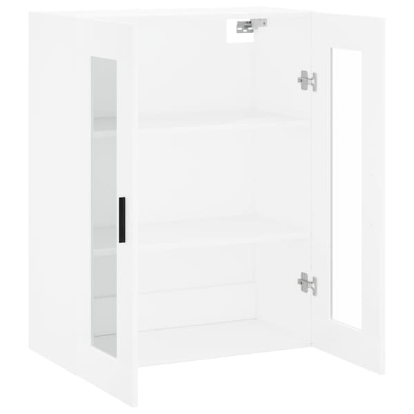 vidaXL Väggskåp vit 69,5x34x90 cm