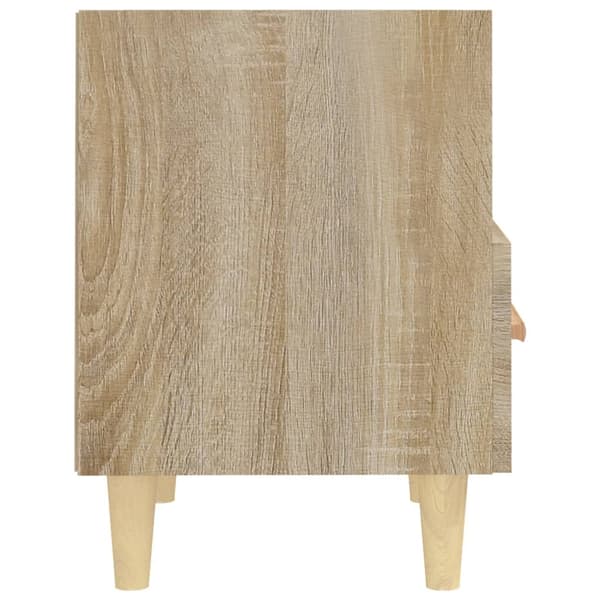 vidaXL Nattbord sonoma eik 40x35x47 cm