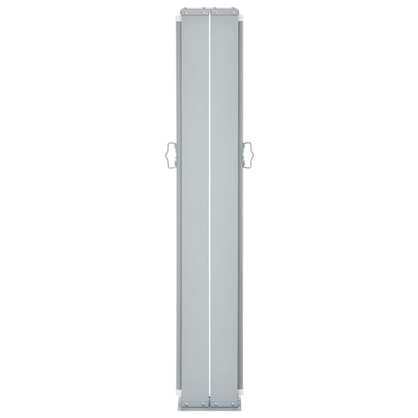 vidaXL Uttrekkbar sidemarkise 100x600 cm rød