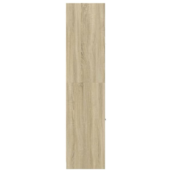 vidaXL Apotekskap sonoma eik 30x41x174,5 cm konstruert tre