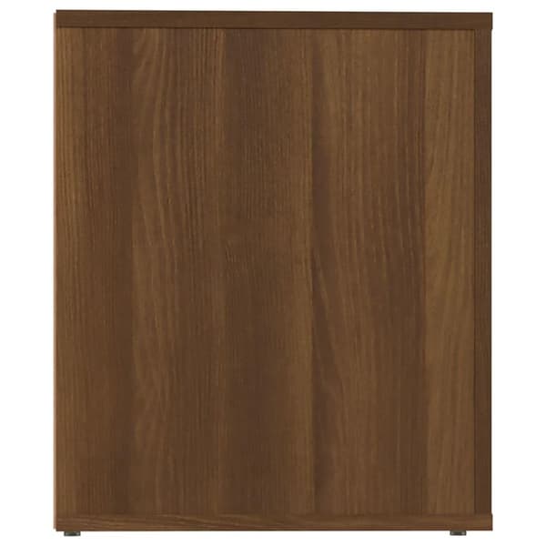 vidaXL Nattbord brun eik 50x39x47 cm