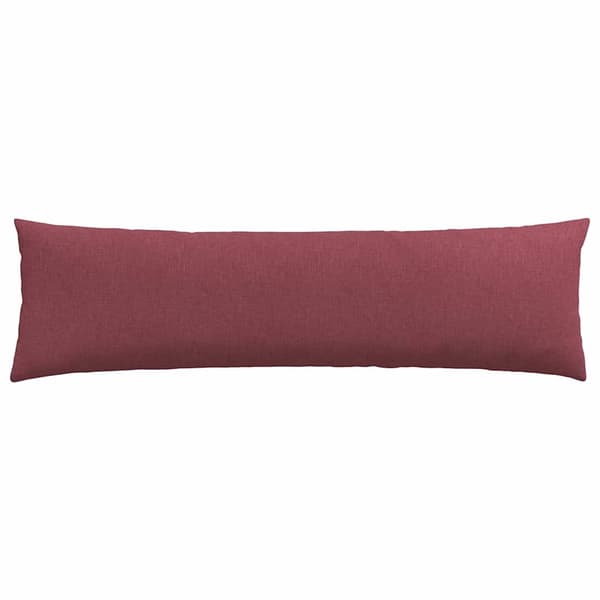 vidaXL Soffkuddar 2 st Vinröd 145 x 40 cm tyg