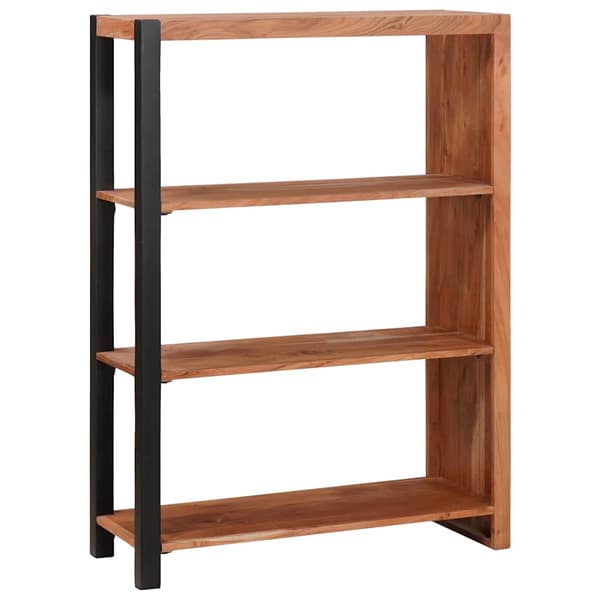 vidaXL Bokhylle Brun 80 x 30 x 110 cm Solid akasietre