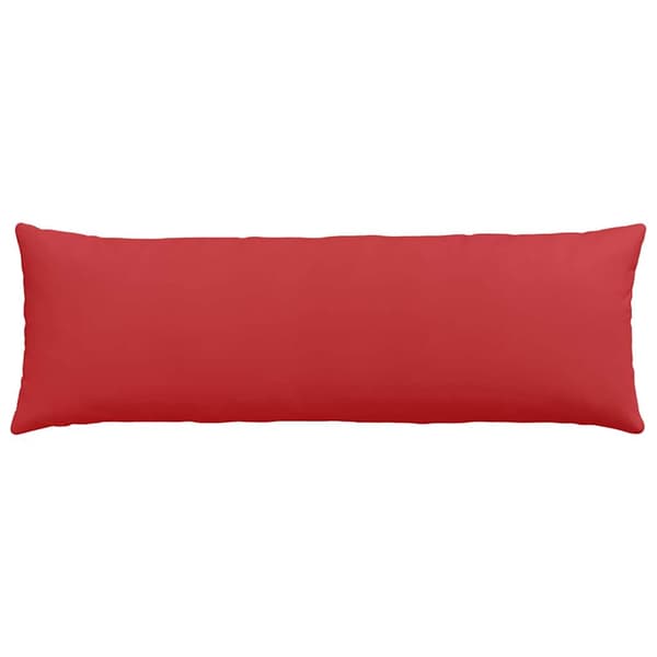 vidaXL Soffkuddar 2 st Röd 120 x 40 cm tyg
