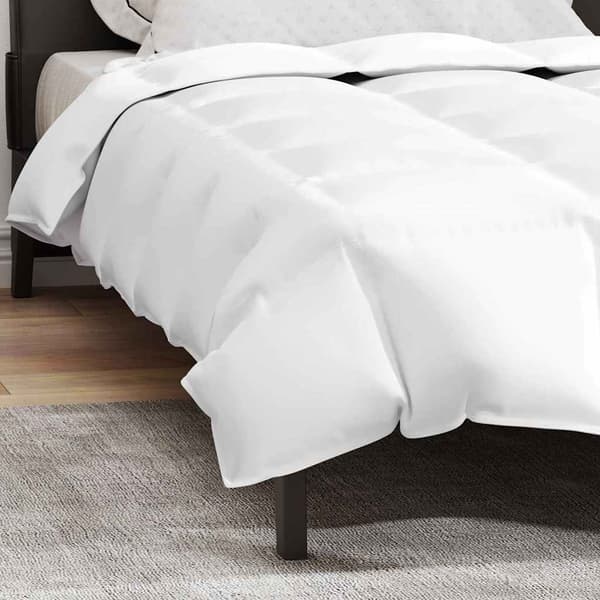 vidaXL Sommar Duvet Vit 155 x 220 cm Fjäder