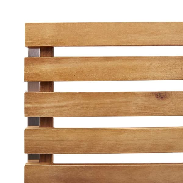 vidaXL Hage Spisegruppe 7 pcs Brun Solid akasietre