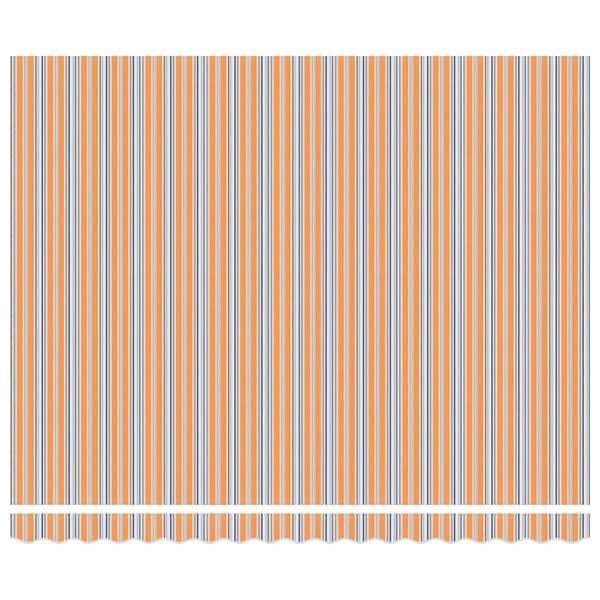 vidaXL Utfällbar markis Flerfärgsdesign 400 × 300 cm
