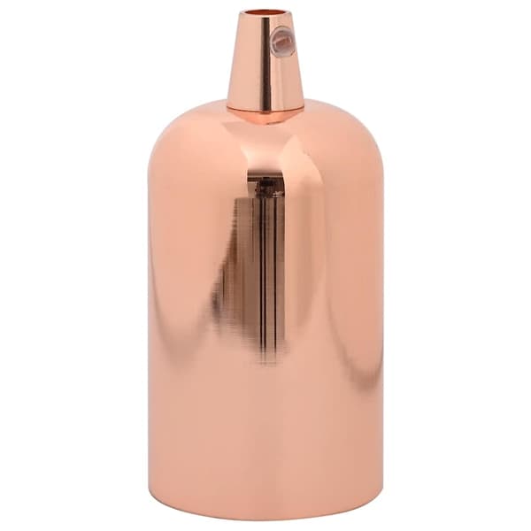 vidaXL Lamphållare 2 st roséguld E27