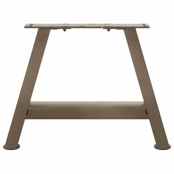 vidaXL Soffbordsben A-formade 2 st 30x(30-31) cm stål