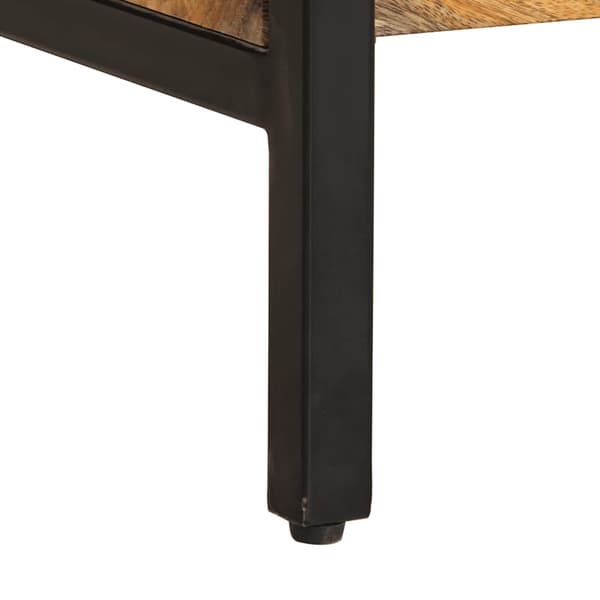 vidaXL Konsollbord 140x35x70 cm heltre mango