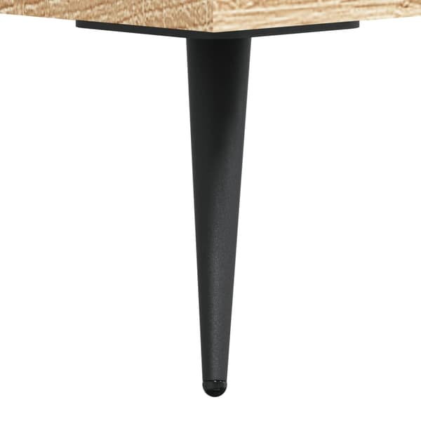 vidaXL TV-benk sonoma eik 150x30x50 cm konstruert tre