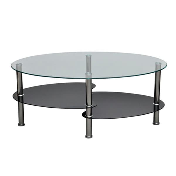 vidaXL Soffbord med exklusiv design svart