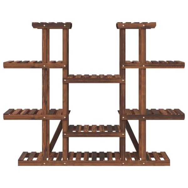 vidaXL Blomsterstativ 110x25x110,5 cm heltre gran