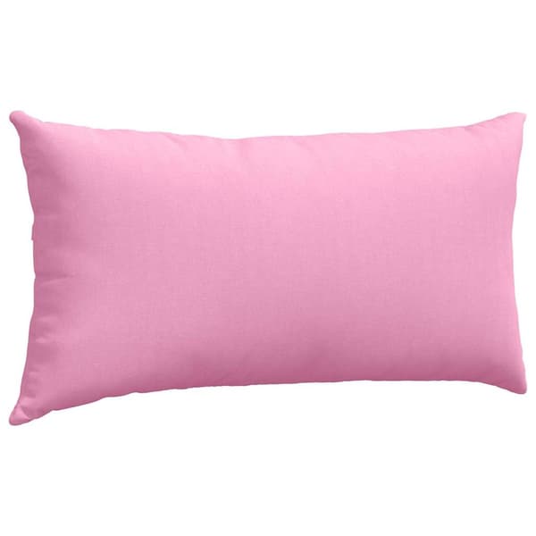 vidaXL Soffkuddar 2 st Rosa 80 x 40 cm tyg