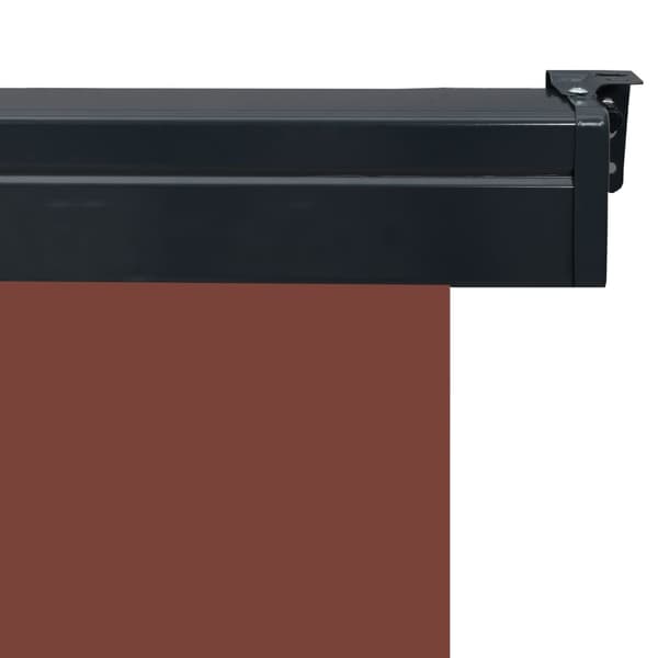 vidaXL Balkongmarkis 105x250 cm brun