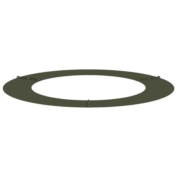 vidaXL passende for Flat Tre Ring Olivengrønn Ø60 / 90 cm Stål