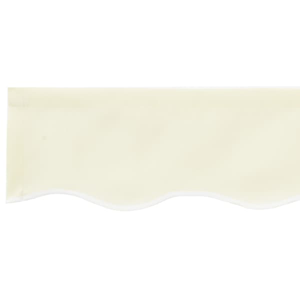 vidaXL Markisväv Kräm 4 x 2 m Polyester
