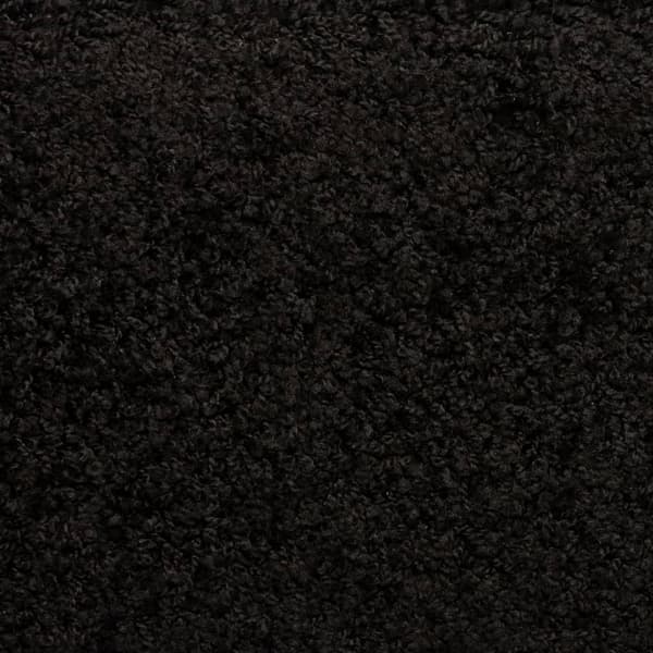 vidaXL Trappematter 10 stk 65x21x4 cm svart rektangulær kant