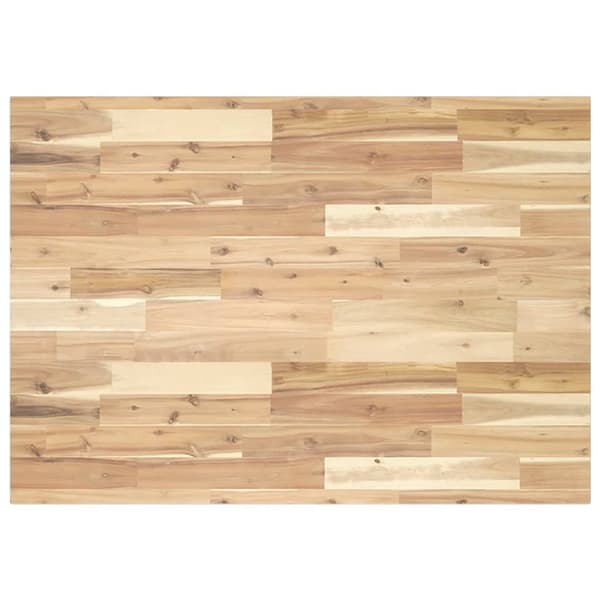 vidaXL Bordplate rektangulær 120x70x2 cm heltre akasie
