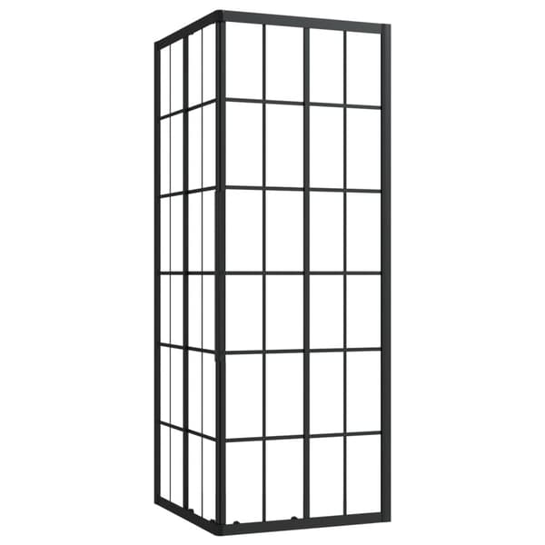 vidaXL Duschvägg ESG 80x80x180 cm