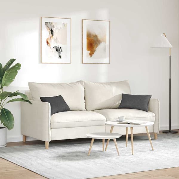 vidaXL Soffkuddar 2 st Mörkgrå 50 x 30 cm Manchester tyg