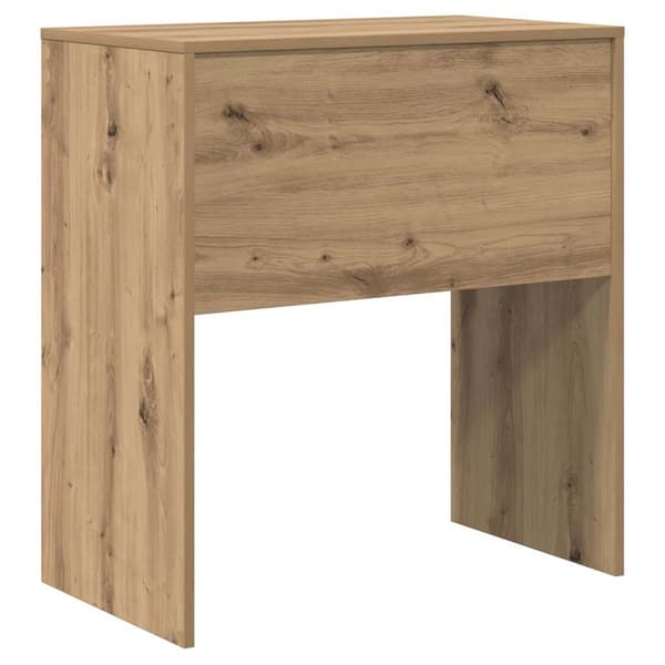 vidaXL Skrivebord Artisan Eik 70 x 40 x 76 cm