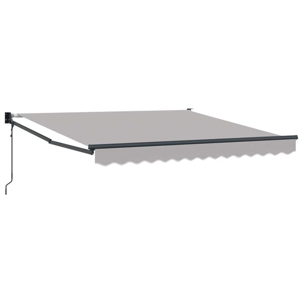 vidaXL Markis Ljusgrå 300 x 250 x 165 cm Polyester