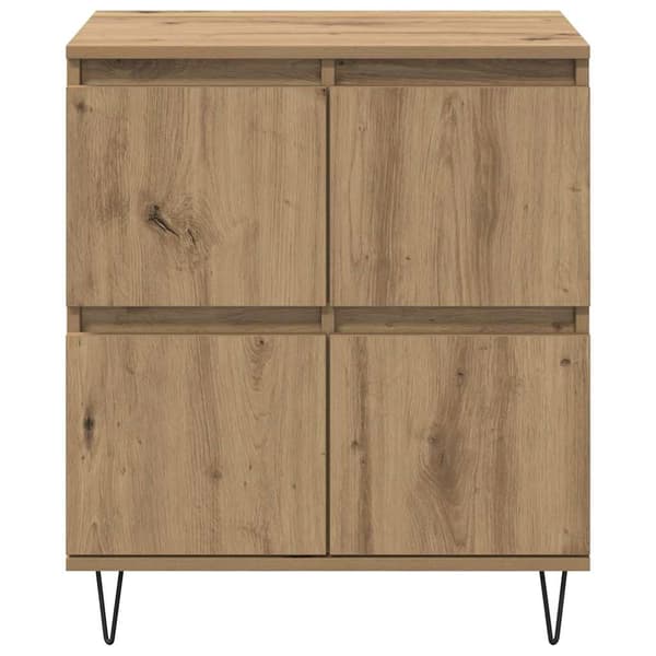vidaXL Sideboard Artisan Ek 60 x 35 x 70 cm