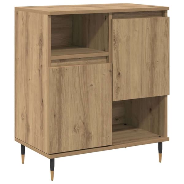 vidaXL Serviesskap Artisan Eik 60 x 35 x 70 cm