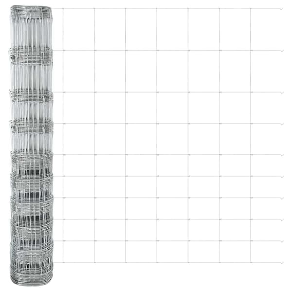 vidaXL Stängselstolpe Galvaniserad 50 x 1,2 m Stål