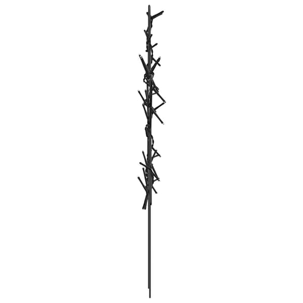 vidaXL Julelysdekorasjon med pigger 3 stjerner 50 LED 29 cm