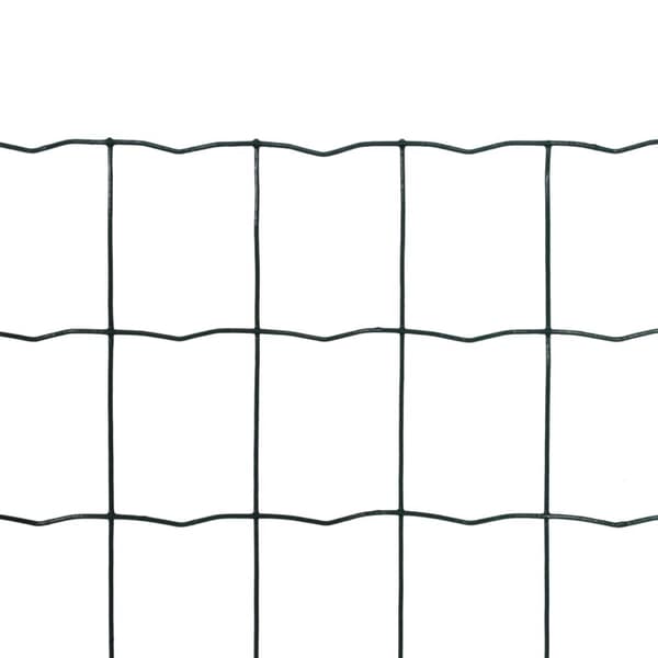 vidaXL Eurofence stål 10 x 1,2 m grön