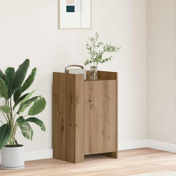 vidaXL Serviesskap Artisan Eik 45 x 35 x 75 cm