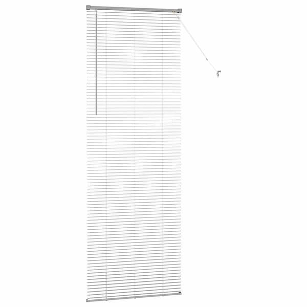 vidaXL Persienner Silver 220 x 80 cm Aluminium