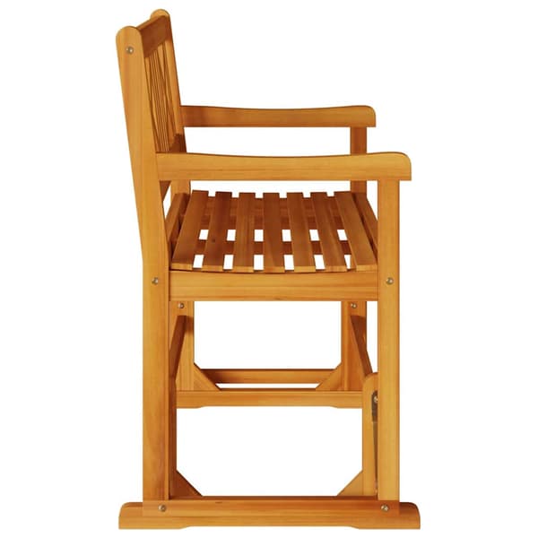 vidaXL Gleiter Benk Brun 110 x 59 x 97 cm Solid akasietre