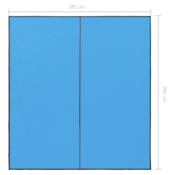 vidaXL Tarp 3x2,85 m blå