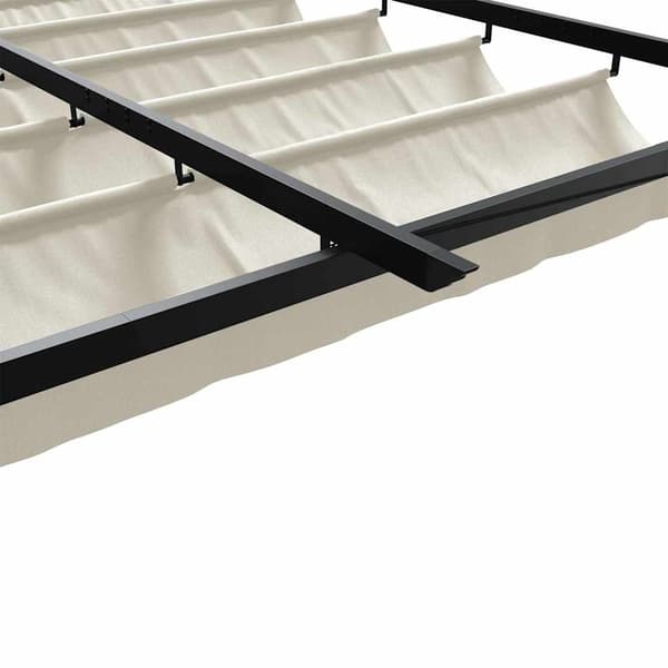 vidaXL Paviljong Krem 400 x 300 x 200 cm Polyester