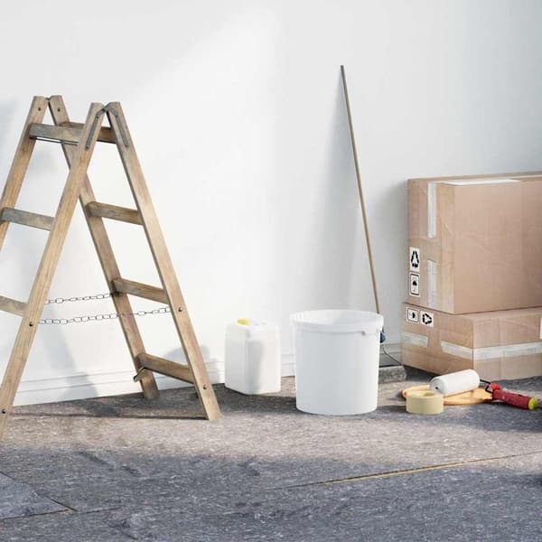 vidaXL Flytte tepper 10 pcs Grå 150 x 200 cm stoff