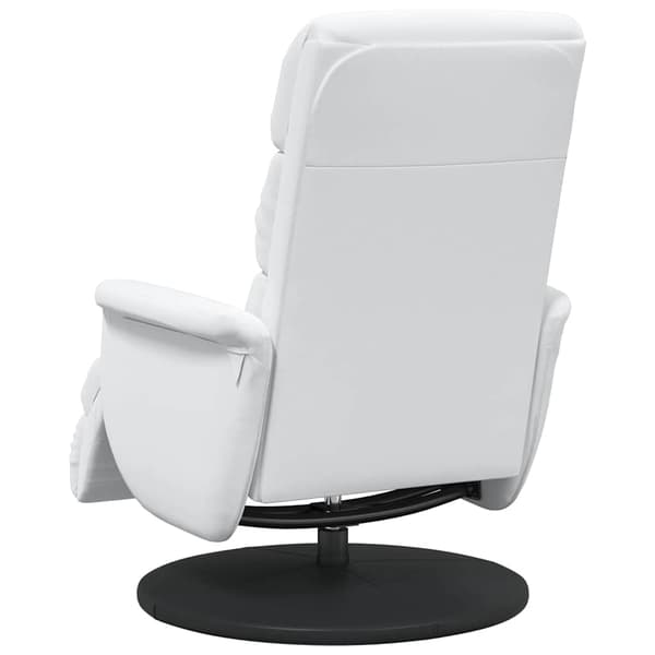 vidaXL Fåtölj Vit 71 x 98 x 106 cm Konstläder