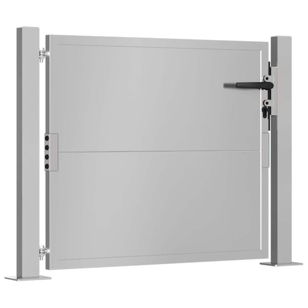 vidaXL Hageport 105x80 cm cortenstål