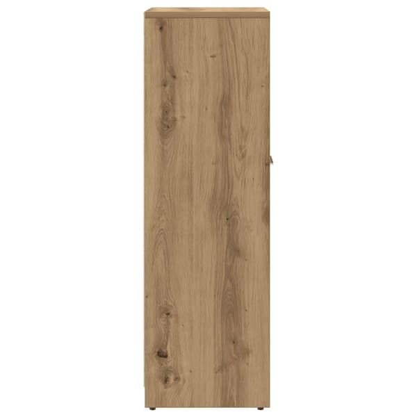 vidaXL Baderomsskap artisan eik 30x30x95 cm konstruert tre