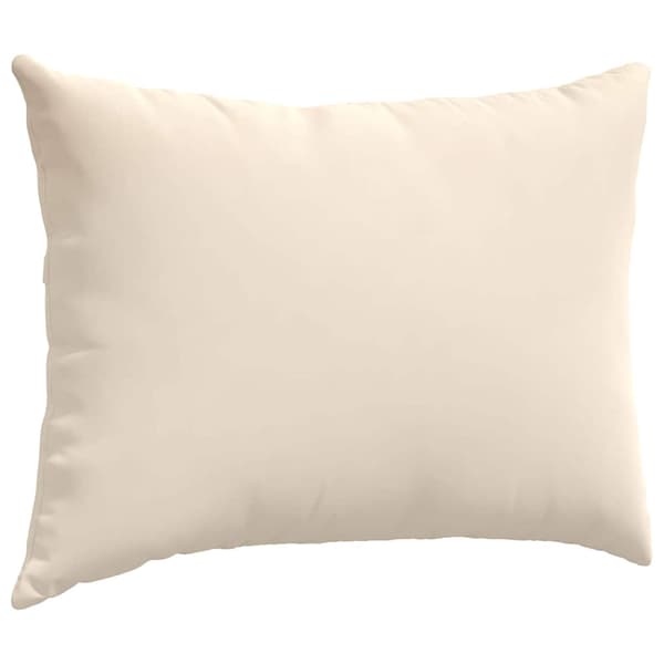 vidaXL Soffkuddar 2 st Beige 70 x 50 cm tyg