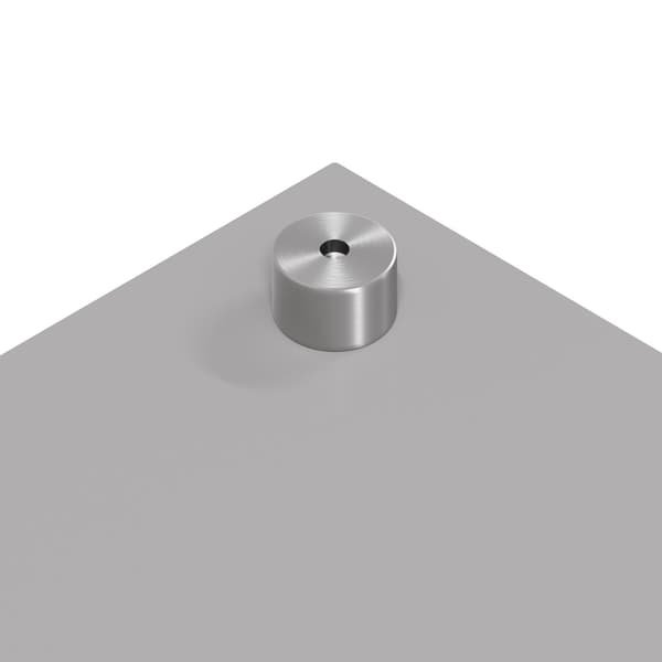 vidaXL Köksskydd Ljusgrå 70 x 40 cm härdat glas