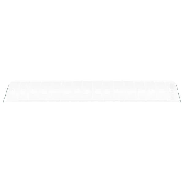 vidaXL Växthus med stålram vit 48 m² 16x3x2 m