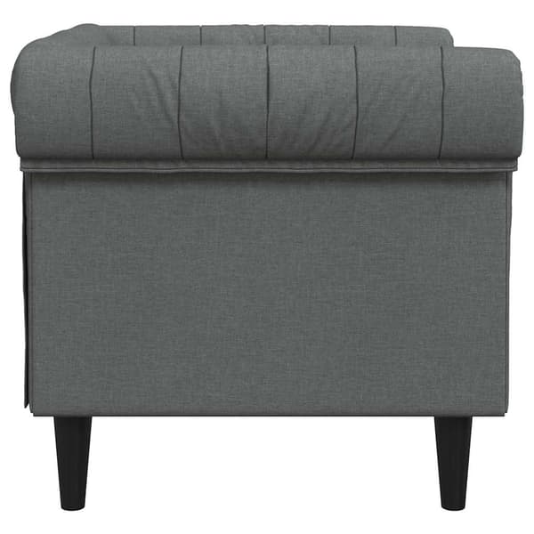 vidaXL Sofa Mørkegrå 78,5 x 74,5 x 74,5 cm Polyester