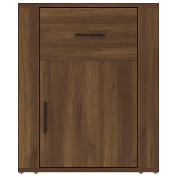vidaXL Nattbord brun eik 50x36x60 cm konstruert tre
