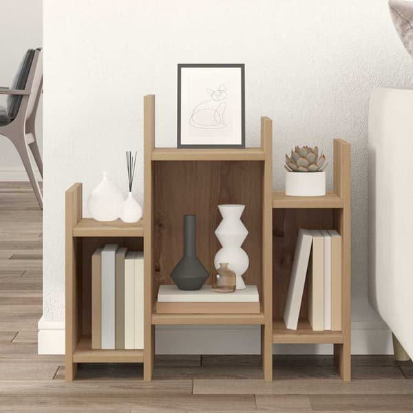vidaXL Sideskap Artisan Eik 60 x 26 x 60 cm Konstruert tre
