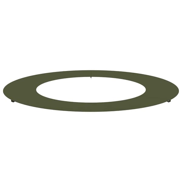 vidaXL passende for Flat Tre Ring Olivengrønn Ø50 / 80 cm Stål