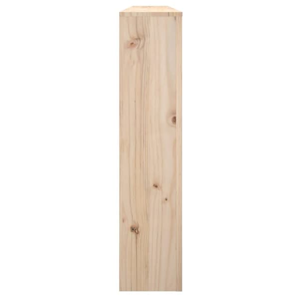 vidaXL Elementskydd 169x19x84 cm massiv furu