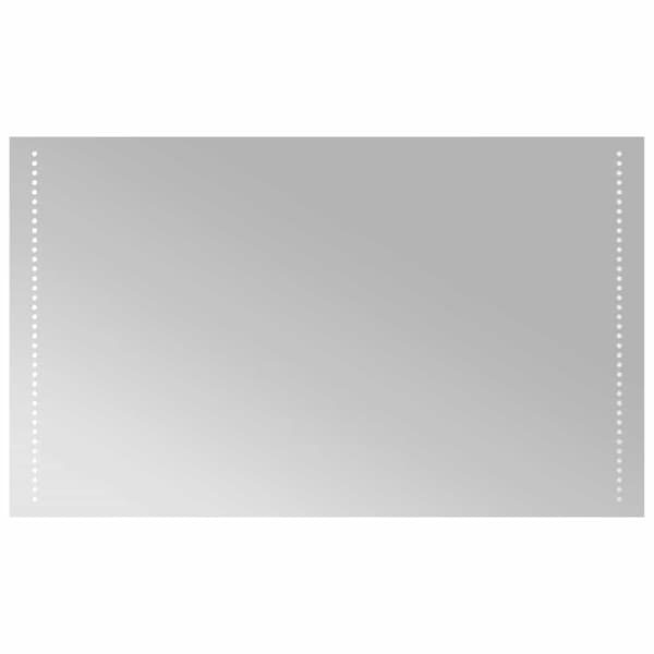 vidaXL Badrumsspegel LED 100x60 cm